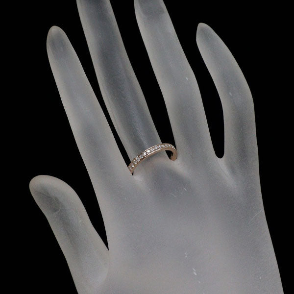 K18PG ダイヤモンド リング 0.26ct ハーフエタニティ