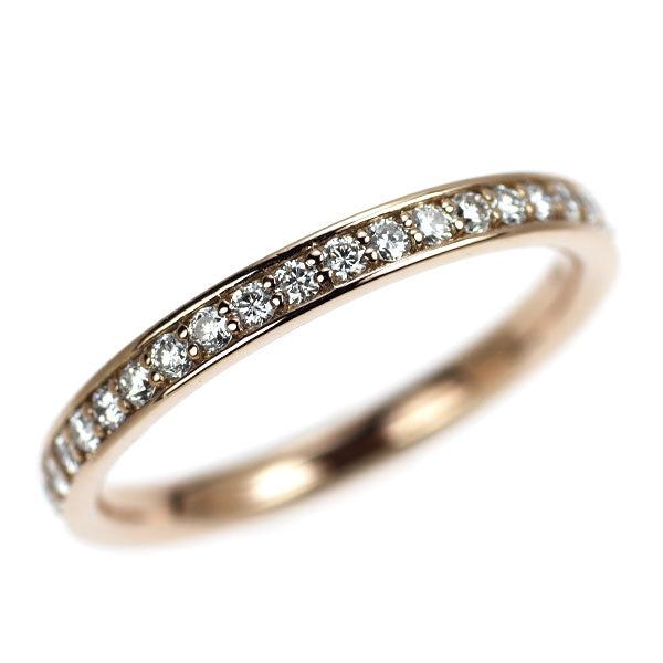 K18PG ダイヤモンド リング 0.26ct ハーフエタニティ
