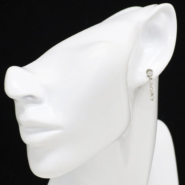 Pt900 ダイヤモンド ピアス 0.56ct