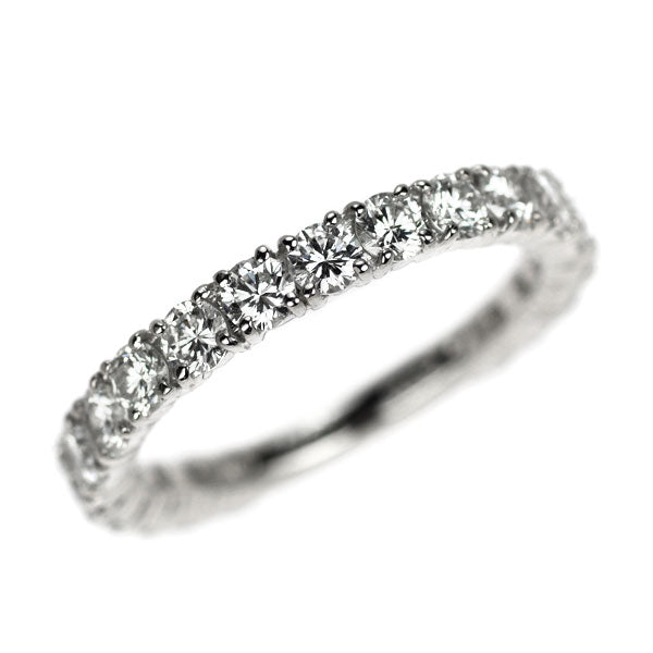 Pt900 ダイヤモンド リング 1.00ct セミエタニティ