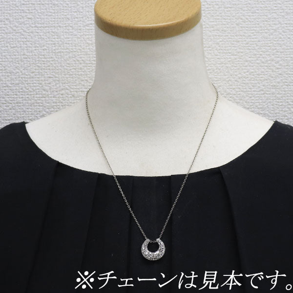 K18WG ダイヤモンド ペンダントトップ 0.50ct