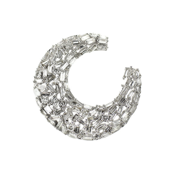 K18WG ダイヤモンド ペンダントトップ 0.50ct