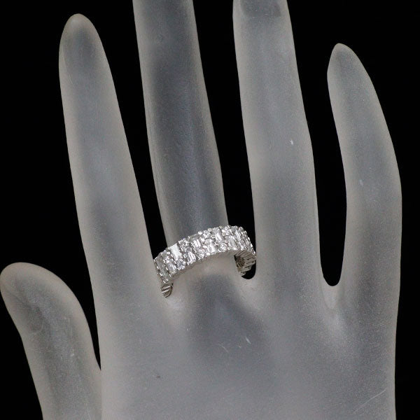 Pt950 ダイヤモンド リング 3.48ct フルエタニティ