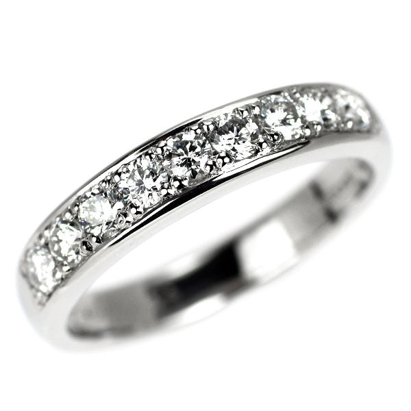 ヴァンドーム青山 Pt950 ダイヤモンド リング 0.48ct ハーフエタニティ