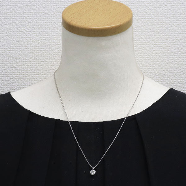 Pt900/ Pt850 ダイヤモンド ペンダントネックレス 1.00ct 1点留め