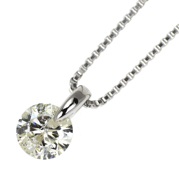 Pt900/ Pt850 ダイヤモンド ペンダントネックレス 1.00ct 1点留め