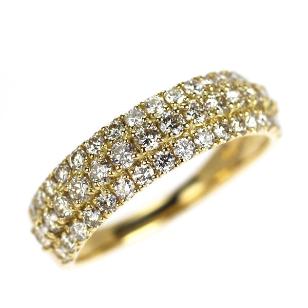 K18YG ダイヤモンド リング 1.10ct
