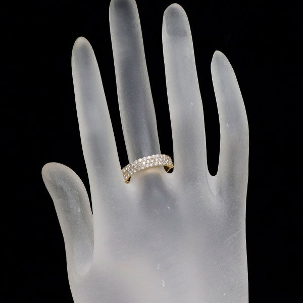 K18YG ダイヤモンド リング 1.00ct パヴェ