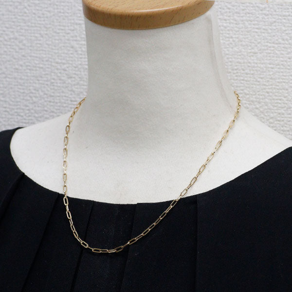 K18YG チェーンネックレス 45cm