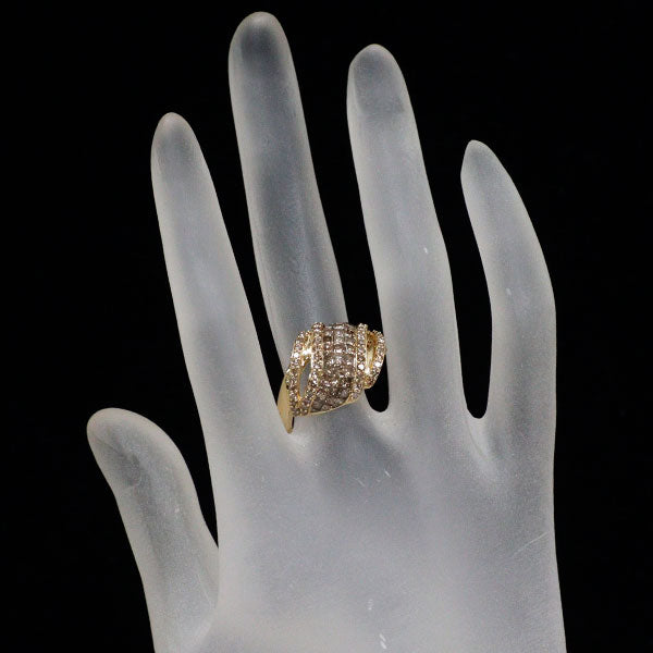 K18YG ダイヤモンド リング 2.50ct ミステリーセッティング