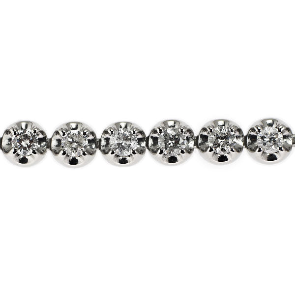 Pt850 ダイヤモンド テニス ブレスレット 2.00ct