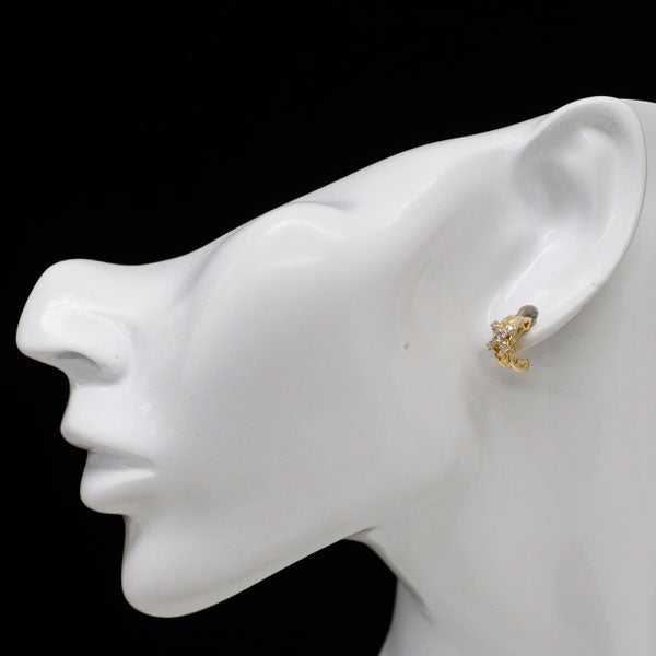 K18YG ダイヤモンド ピアス 0.18ct