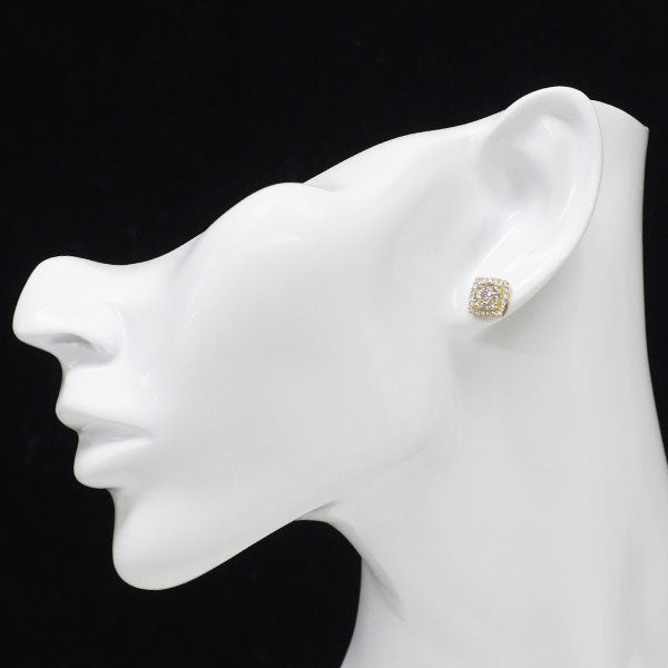 K18YG ダイヤモンド ピアス 0.70ct