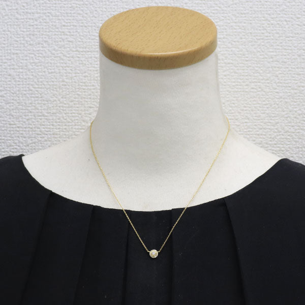 K18YG ダイヤモンド ペンダントネックレス 0.15ct