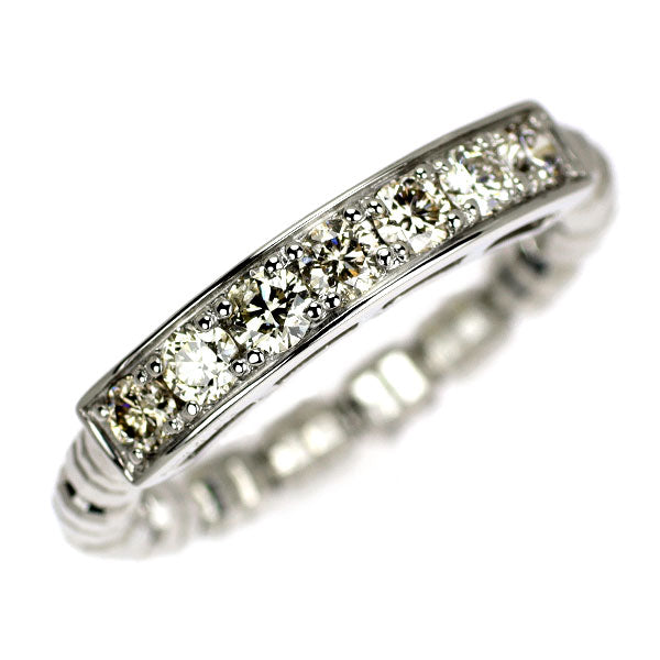 Pt950 ダイヤモンド リング 0.50ct 伸縮式 フリーサイズ