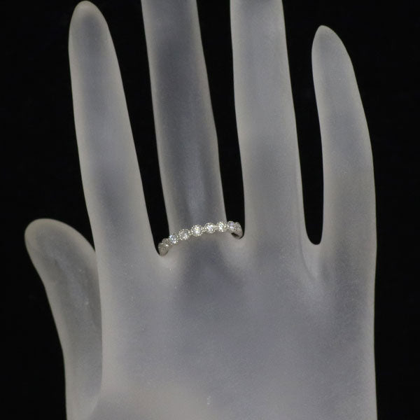Pt900 ダイヤモンド リング 0.30ct ハーフエタニティ