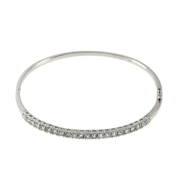 K18WG ダイヤモンド バングル 1.50ct