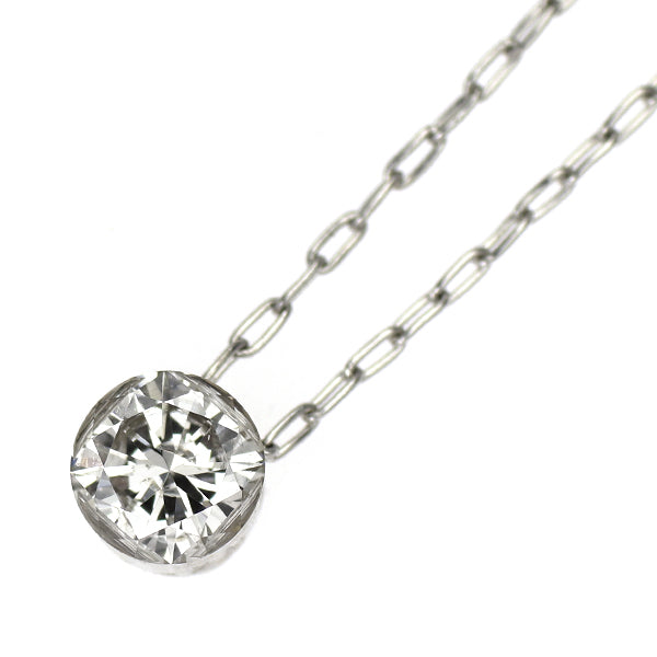 スタージュエリー K18WG ダイヤモンド ペンダントネックレス 0.20ct