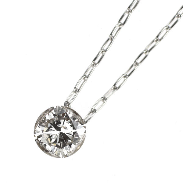 スタージュエリー K18WG ダイヤモンド ペンダントネックレス 0.20ct
