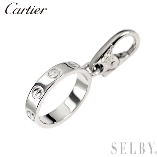 Cartier　カルティエ　ラブチャーム　k18wg カルティエ K18WG チャーム ラブ — セルビーオンラインストア