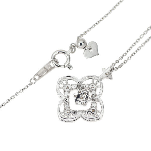 K18WG ダイヤモンド ペンダントネックレス 0.30ct