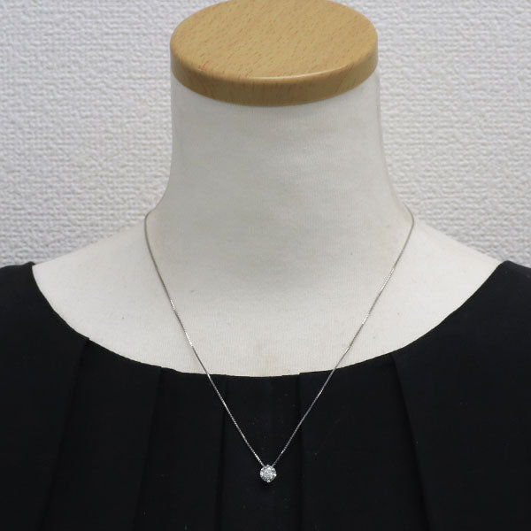 Pt900/ Pt850 ダイヤモンド ペンダントネックレス 1.050ct