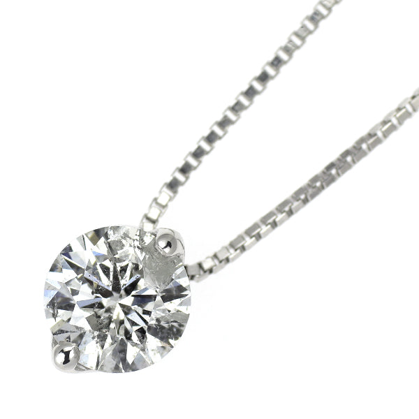 Pt900/ Pt850 ダイヤモンド ペンダントネックレス 1.050ct