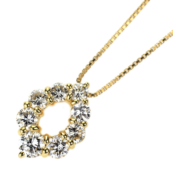 K18YG ダイヤモンド ペンダントネックレス 1.00ct