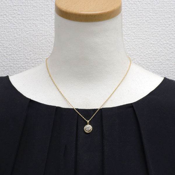 K18YG ダイヤモンド ペンダントネックレス 0.50ct