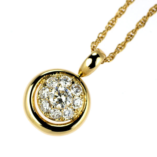 K18YG ダイヤモンド ペンダントネックレス 0.50ct