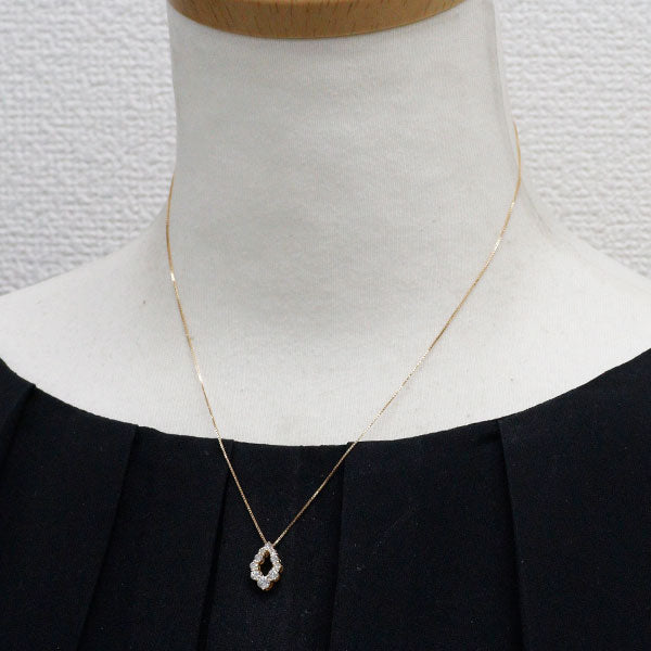 K18YG ダイヤモンド ペンダントネックレス 0.51ct