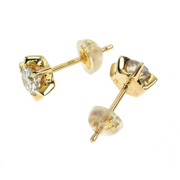 K18YG ダイヤモンド ピアス 0.80ct