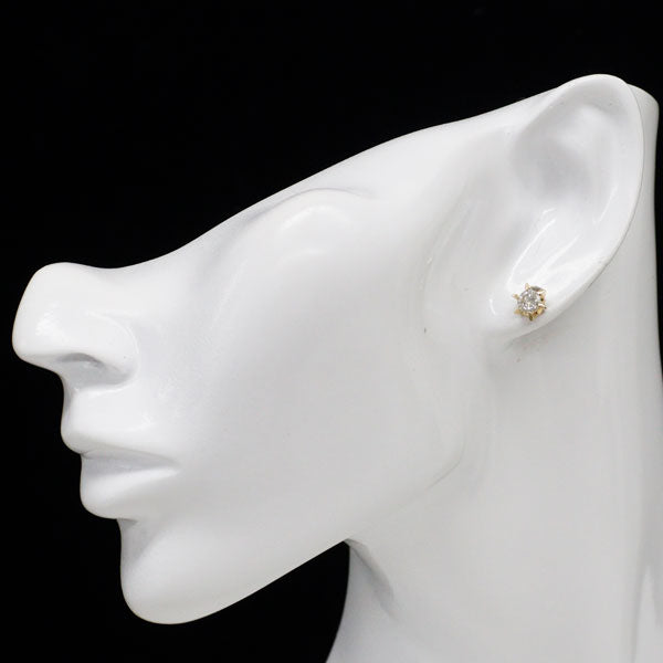 K18YG ダイヤモンド ピアス 0.80ct