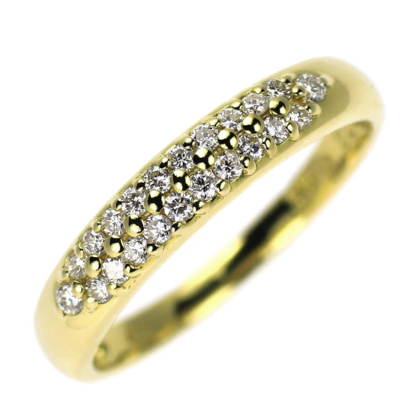 K18YG ダイヤモンド リング 0.22ct