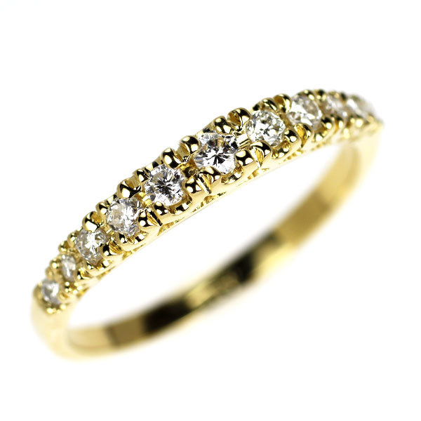 K18YG ダイヤモンド リング 0.277ct