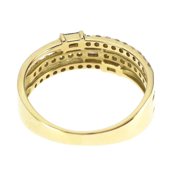 K18YG ダイヤモンド リング 0.50ct