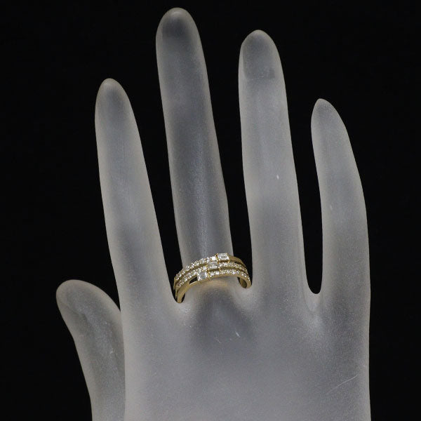 K18YG ダイヤモンド リング 0.50ct