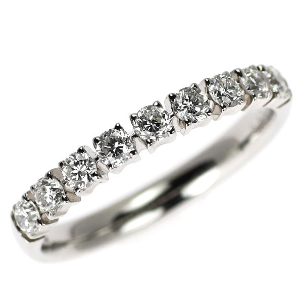 Pt950 ダイヤモンド リング 0.43ct ハーフエタニティ