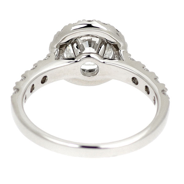Pt900 ダイヤモンド リング 1.069ct G I1 G D0.44ct
