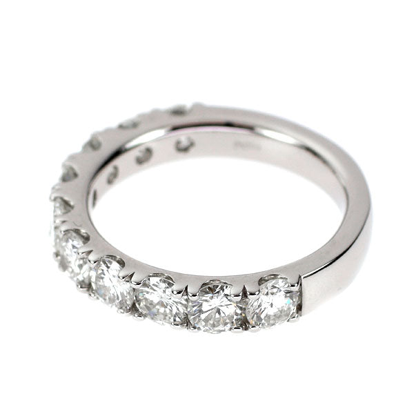 Pt950 ダイヤモンド リング 2.27ct ハーフエタニティ