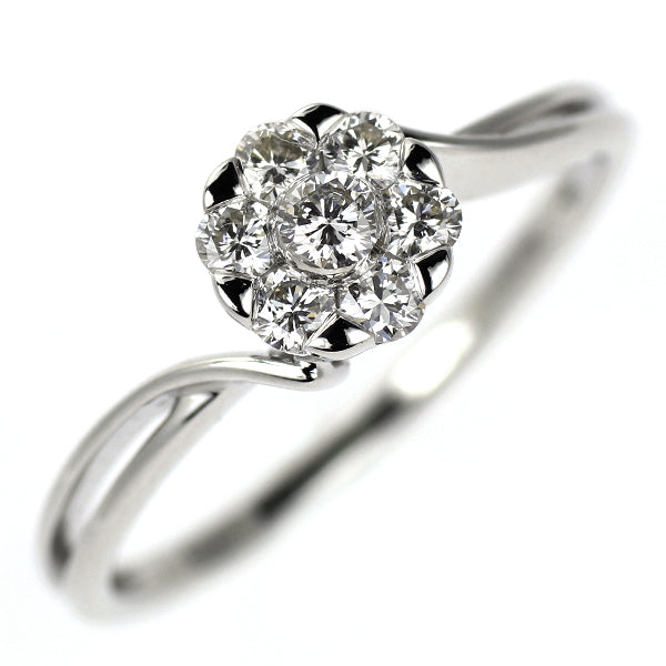 コロネット K18WG ダイヤモンド リング 0.28ct