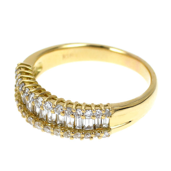 K18YG ダイヤモンド リング 0.86ct