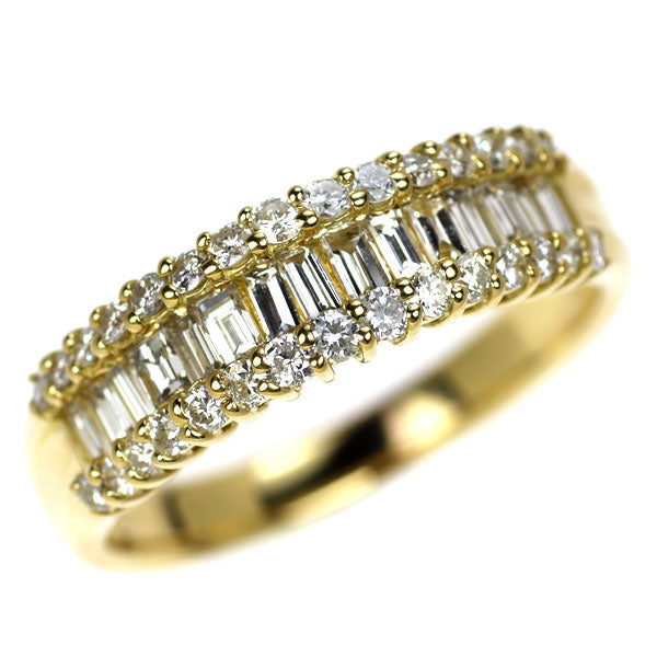 K18YG ダイヤモンド リング 0.86ct