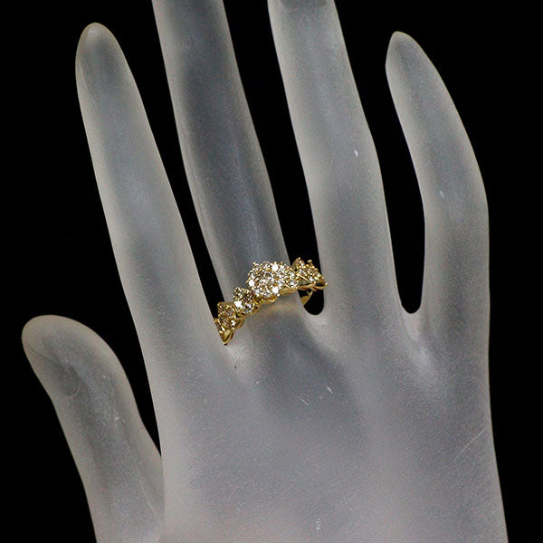 K18YG ダイヤモンド リング 1.00ct