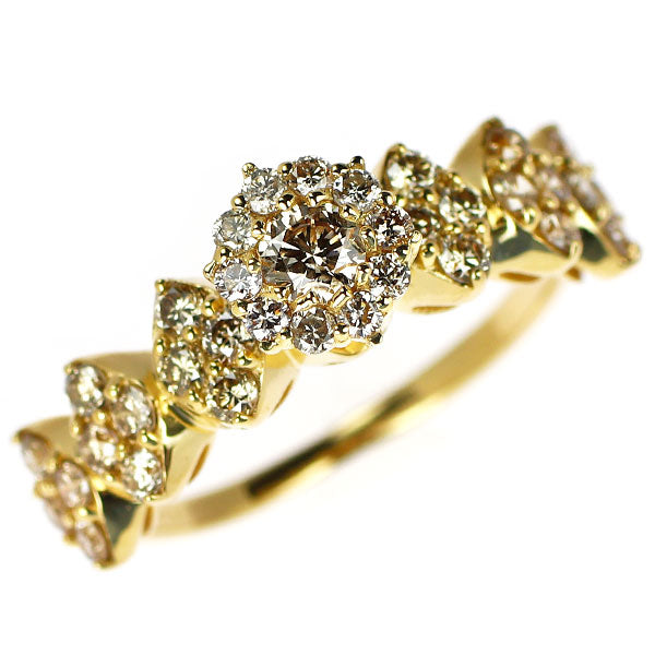 K18YG ダイヤモンド リング 1.00ct