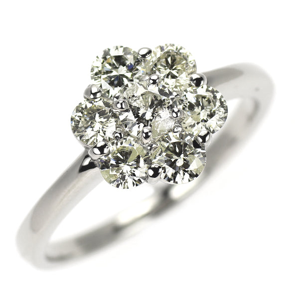 Pt900 ダイヤモンド リング 1.00ct フラワー
