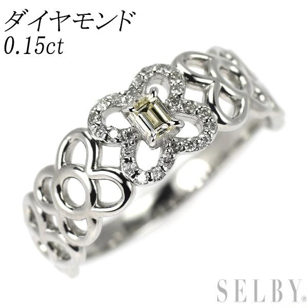 Pt900 ダイヤモンド リング 0.15ct