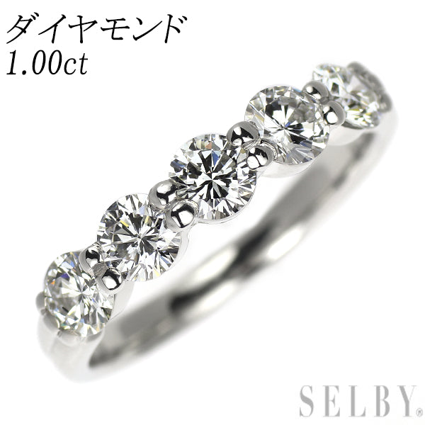 Pt900 ダイヤモンド リング 1.00ct
