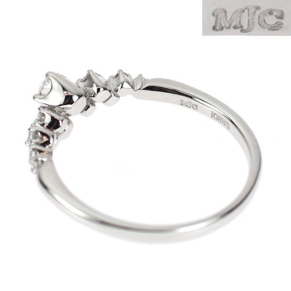 MJC K18WG ダイヤモンド リング 0.30ct