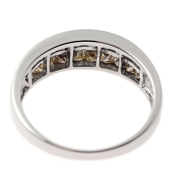 K18WG プリンセスカット ダイヤモンド リング 1.00ct